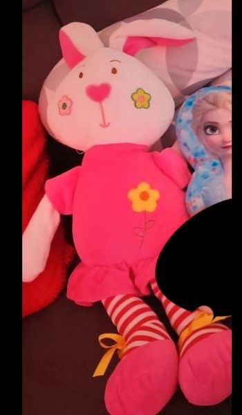 Lapin rose grand format