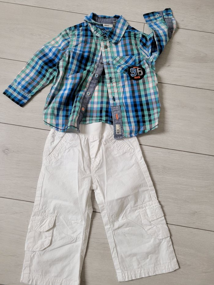 Lot été garçon 12 mois 74 cm - photo numéro 5