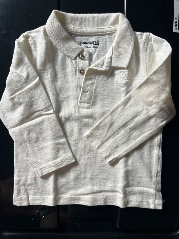 Lot 2 polos longues manches - photo numéro 2