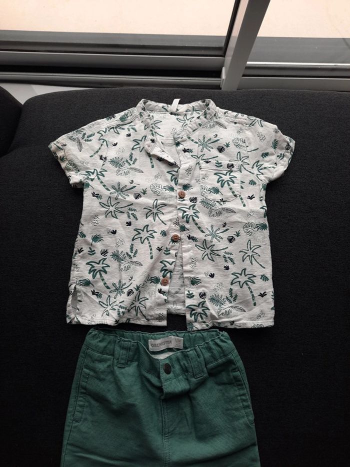 Ensemble chemise+short - photo numéro 3