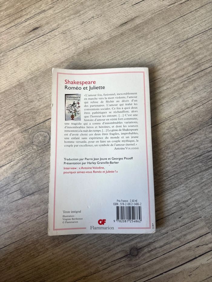 Roméo et Juliette - Shakespeare - photo numéro 2
