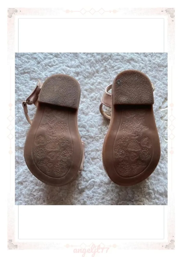 Adorables sandales rose - photo numéro 4