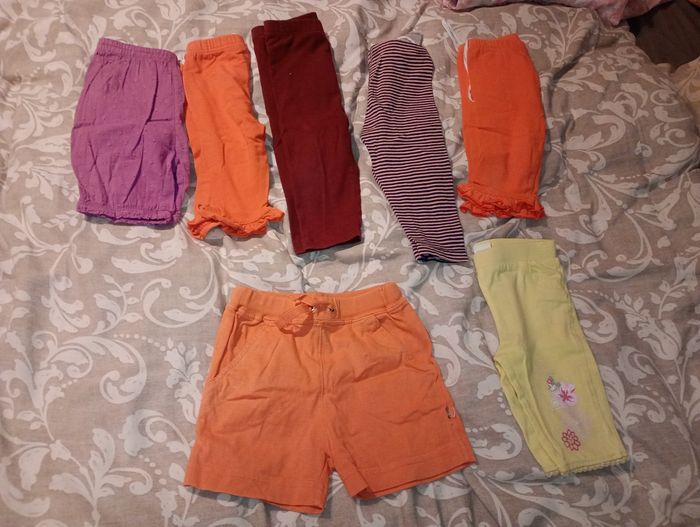 Lot de 7 bas pour bébé fille