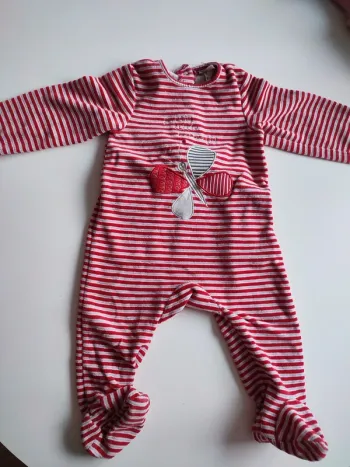 Pyjama velours 18 mois