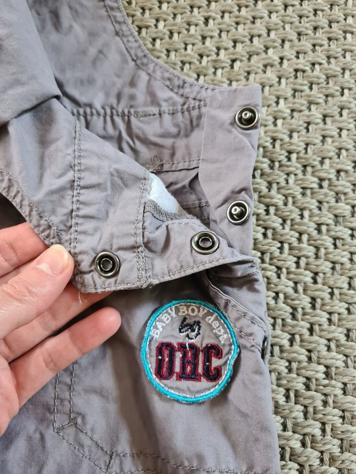 Salopette légère grise - 24 mois - photo numéro 4