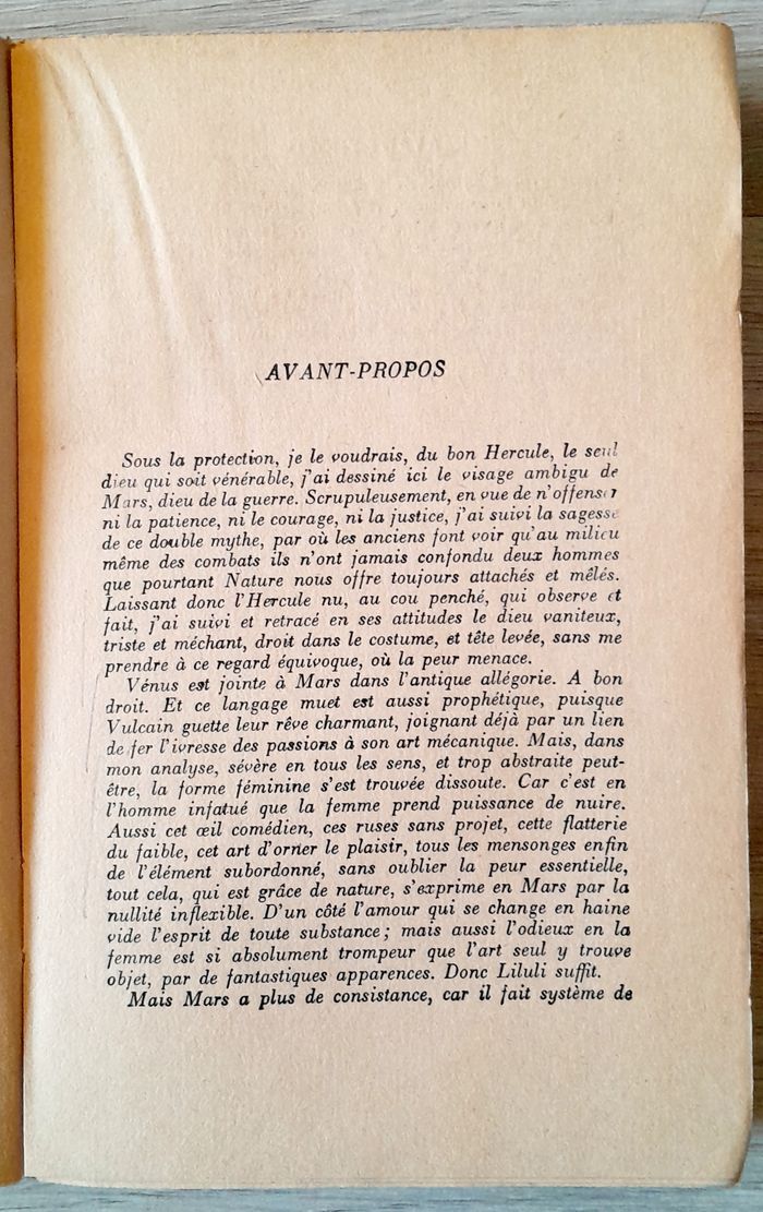 Alain - Mars ou la guerre jugée - photo numéro 6