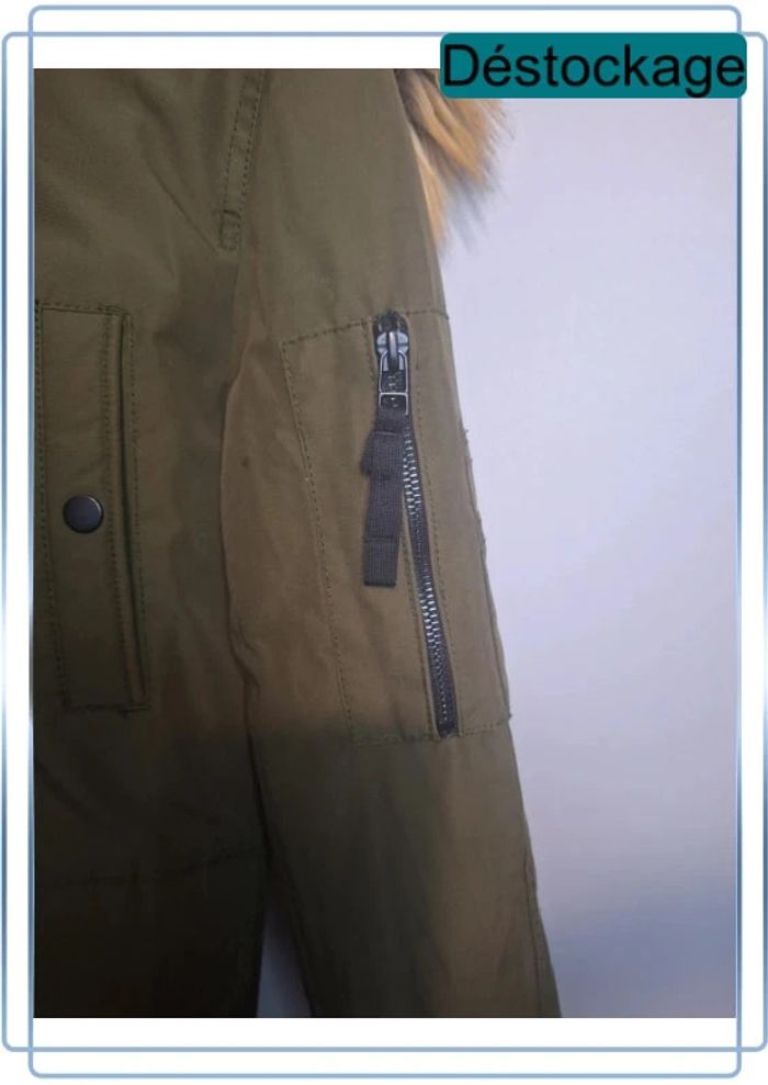 Blouson bershka femme -kaki - taille XS - photo numéro 7