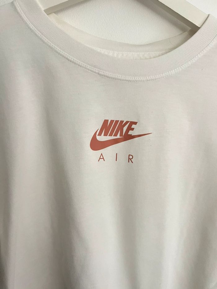 T-shirt court blanc Nike Air M - photo numéro 2