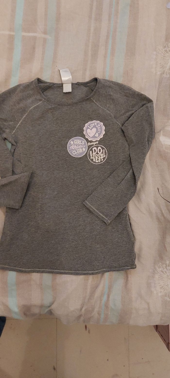 Tee shirts manche longue fille - photo numéro 4