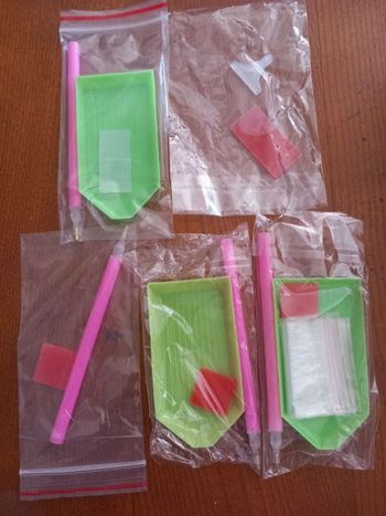 Lot accessoires Diamond painting