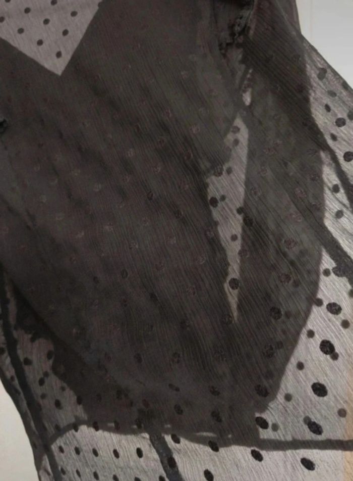 Blouse Zara noir, taille M - photo numéro 4