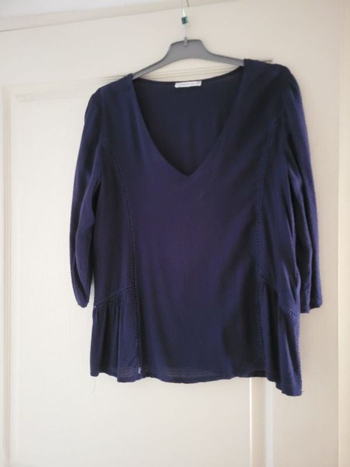 Blouse bleu marine Gémo