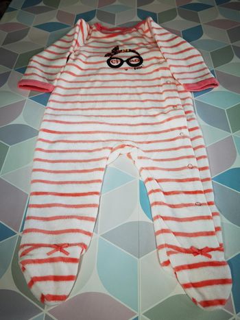 D3079 - pyjama fille 6 mois