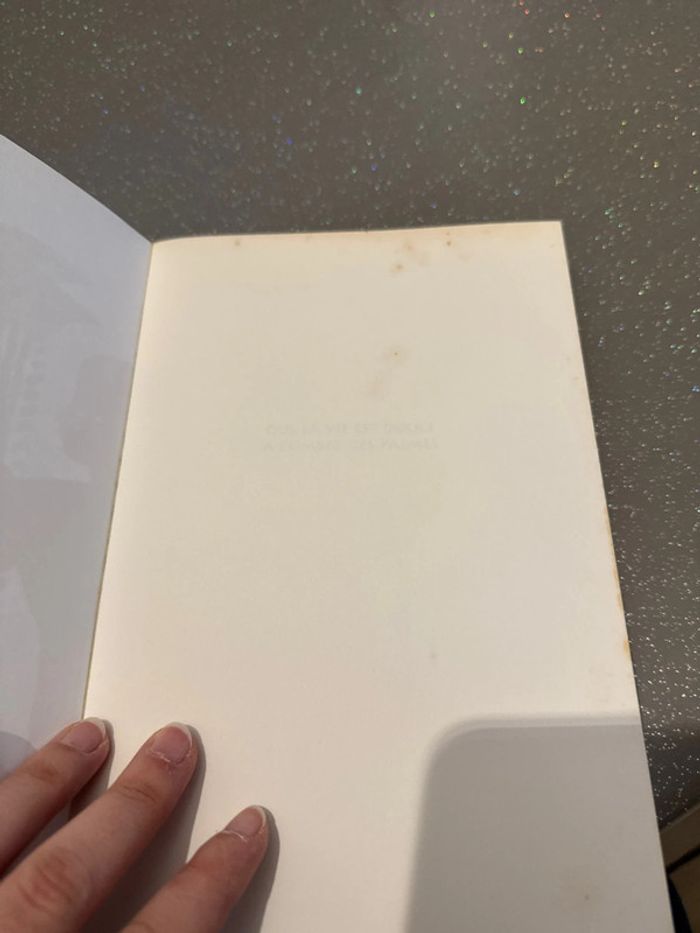 Livre « que la vie est douce à l’ombre des palmes » - photo numéro 3