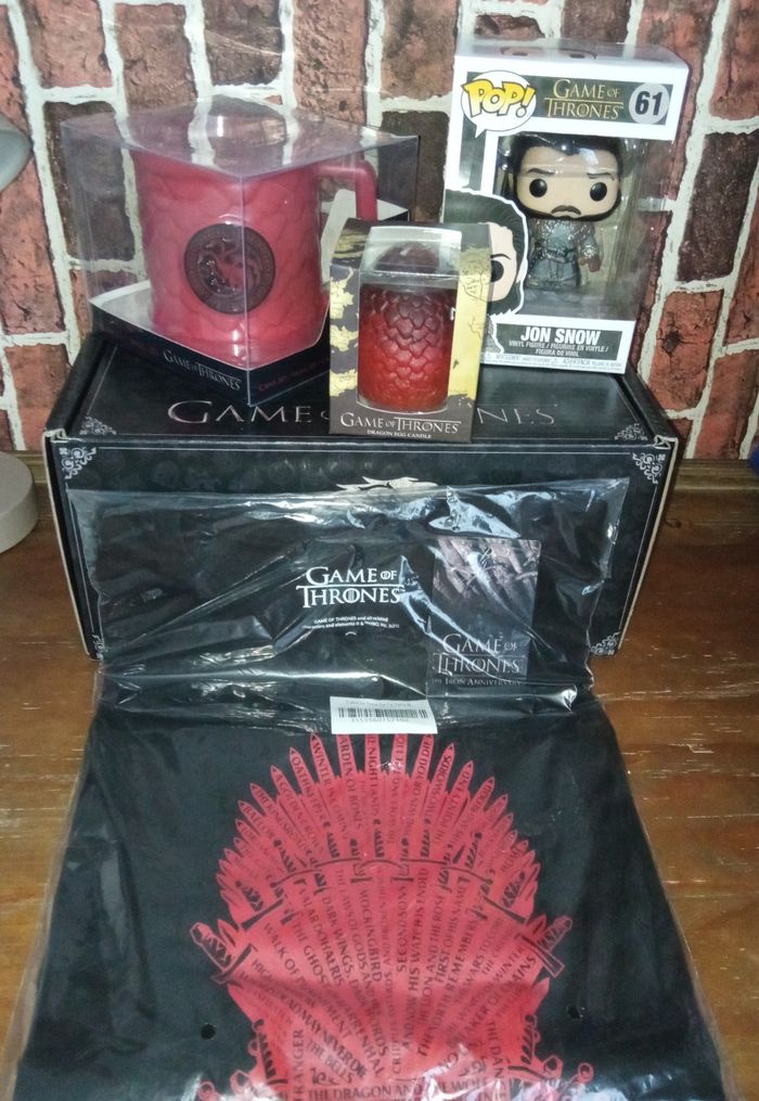 Coffret cadeau game of Thrones