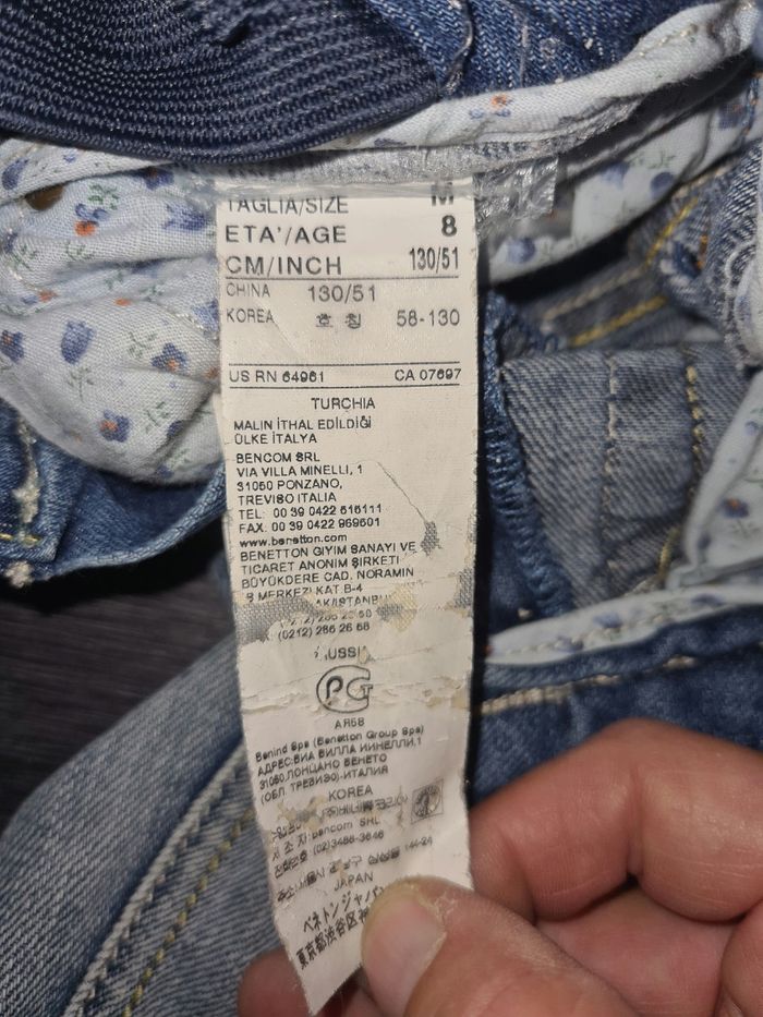 Bermudas Benetton fille en 8 ans - photo numéro 4
