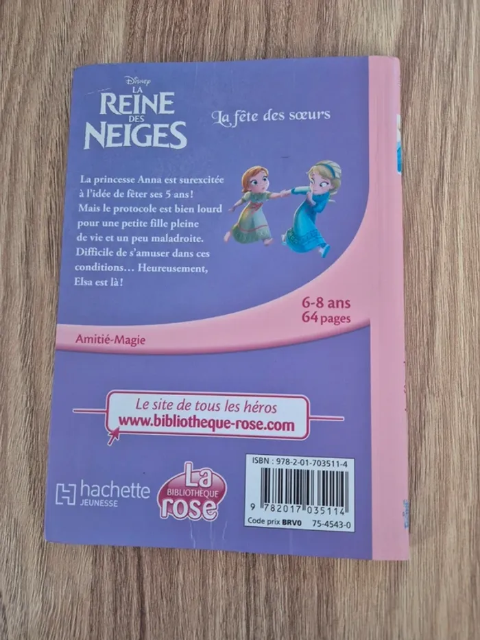 Livre reine des neiges - photo numéro 2