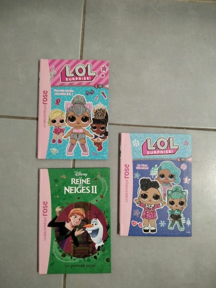 Lot de trois livres 🌷