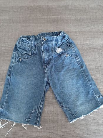 Short en jean pour garçon 8 ans