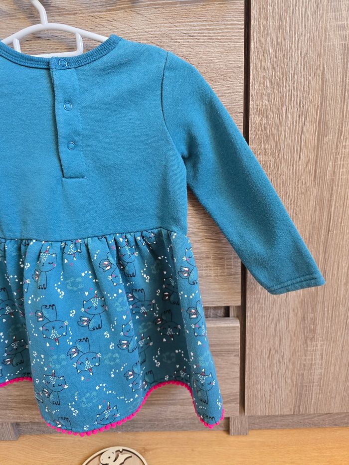 Vêtement Bébé Fille - Ensemble Robe et legging - Petit Béguin - 12 mois 80 cm - photo numéro 8