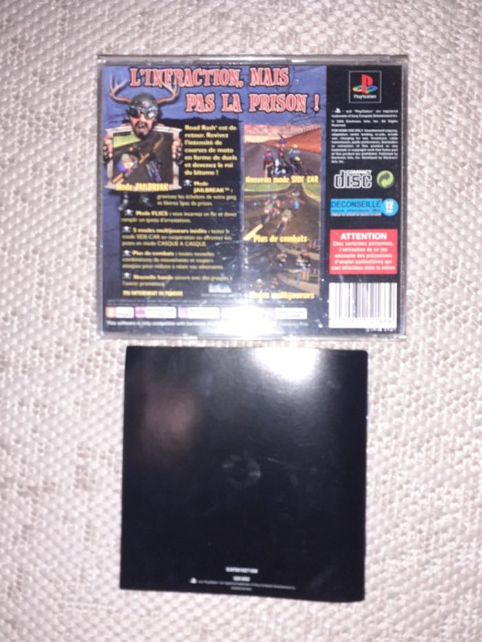 Playstation 1 ps1 road rash jailbreak - photo numéro 2