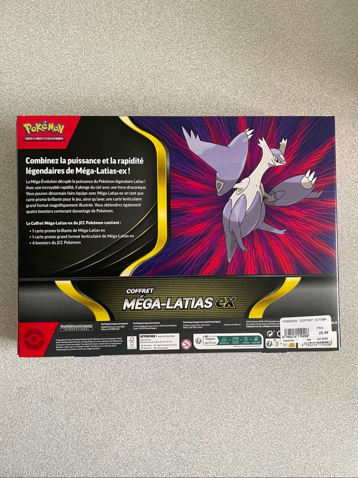 Coffret Méga Latias Ex - Pokemon Méga Évolution (ME01/EV11) - photo numéro 4