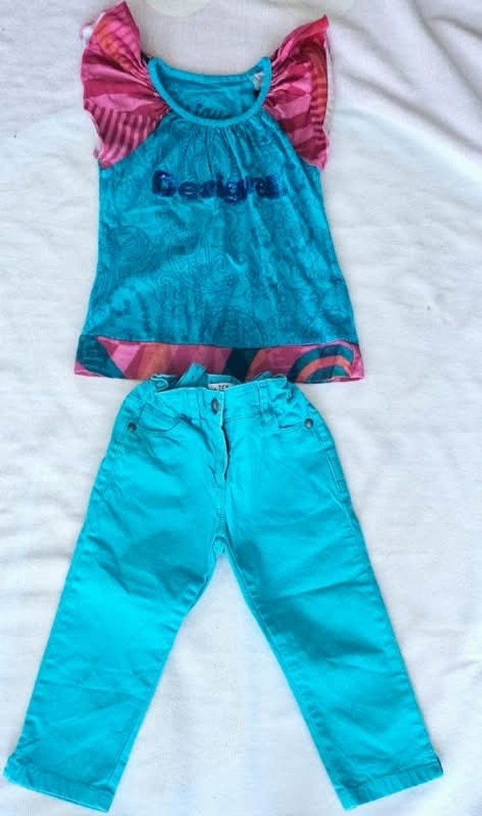 Ensemble desigual/tex 4 ans