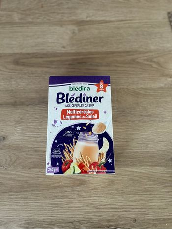Blédiner Mes céréales du soir Multicéréales Légumes du Soleil Blédina dès 8 mois