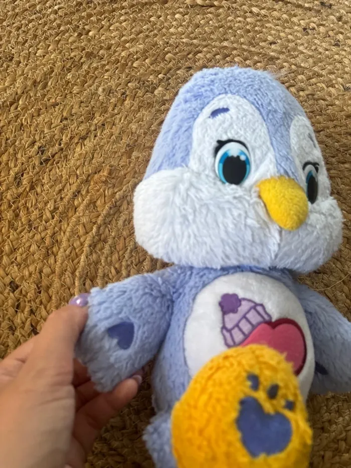 Peluche pingouin vintage bisounours - photo numéro 4