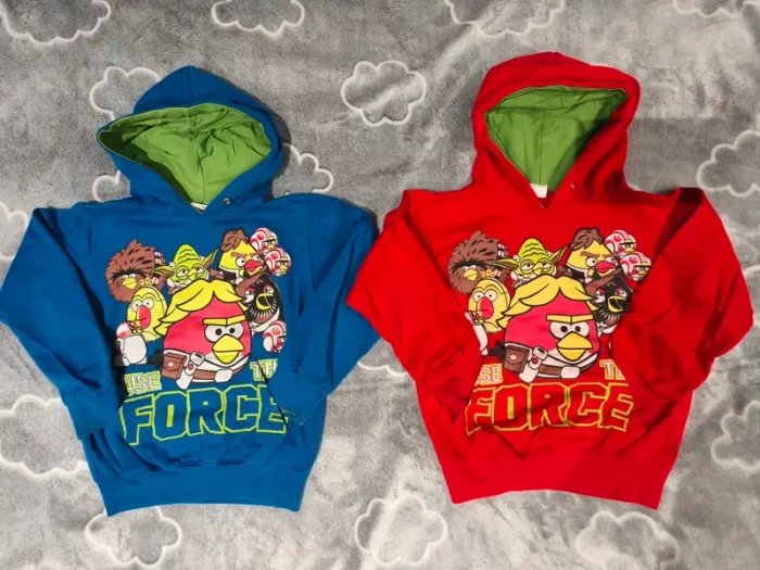 Lot de 2 sweat à capuche