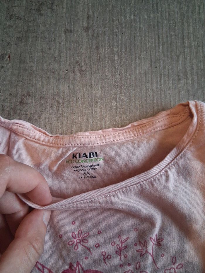 T-shirt manches courtes kiabi 6ans - photo numéro 2