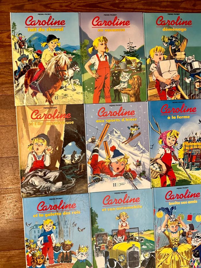 Lot incroyable quasi intégrale Caroline 25 livres bd albums Pierre Probst - photo numéro 4