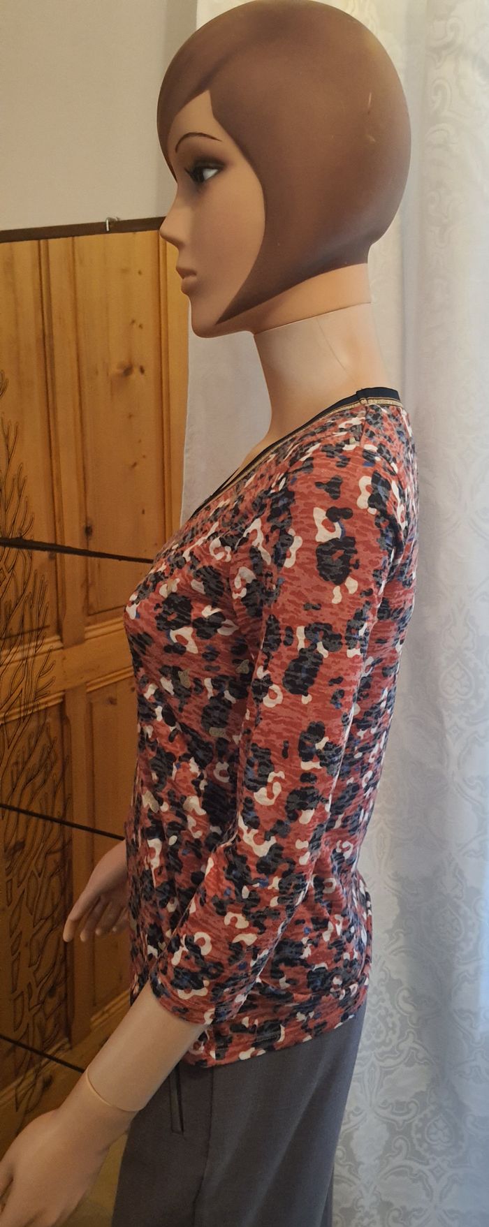 Tee-shirt femme "Grain de Malice" taille XS - photo numéro 4