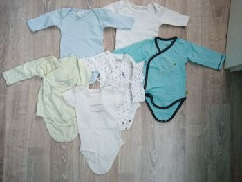Lot de 6 bodies manches longues
