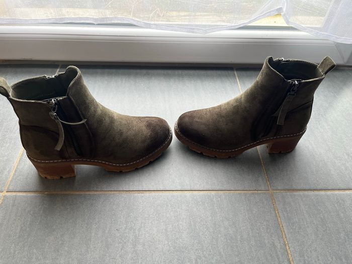 Bottines kaki - photo numéro 2