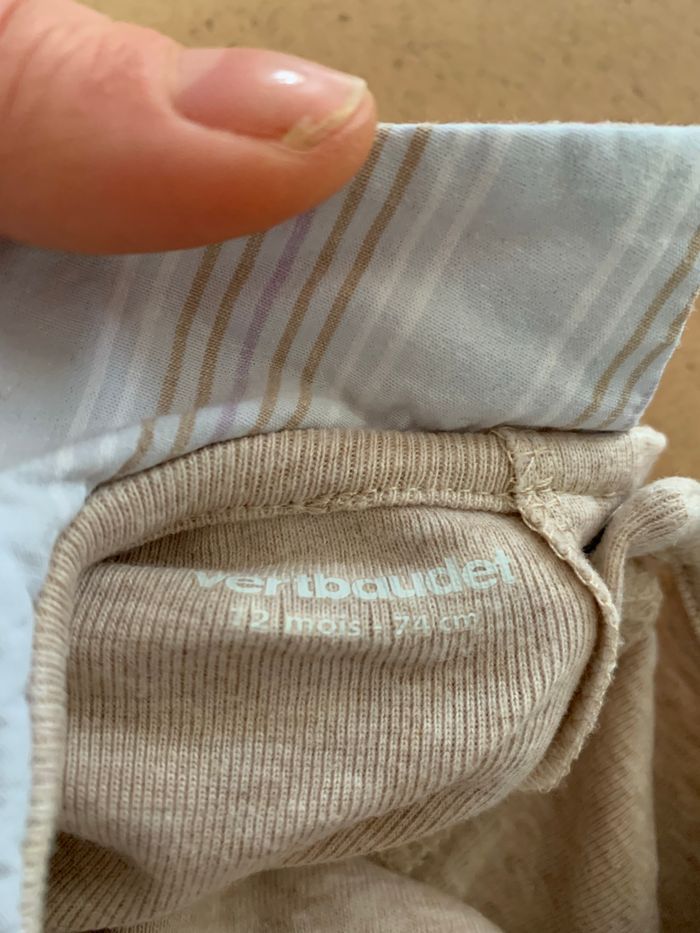 Ensemble bébé 12 mois Vertbaudet été - photo numéro 3