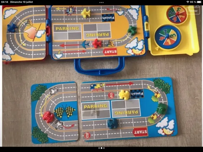 Lot 2 mini jeux courses voitures et avions - photo numéro 2