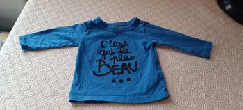 T-shirt manches longues 3 mois