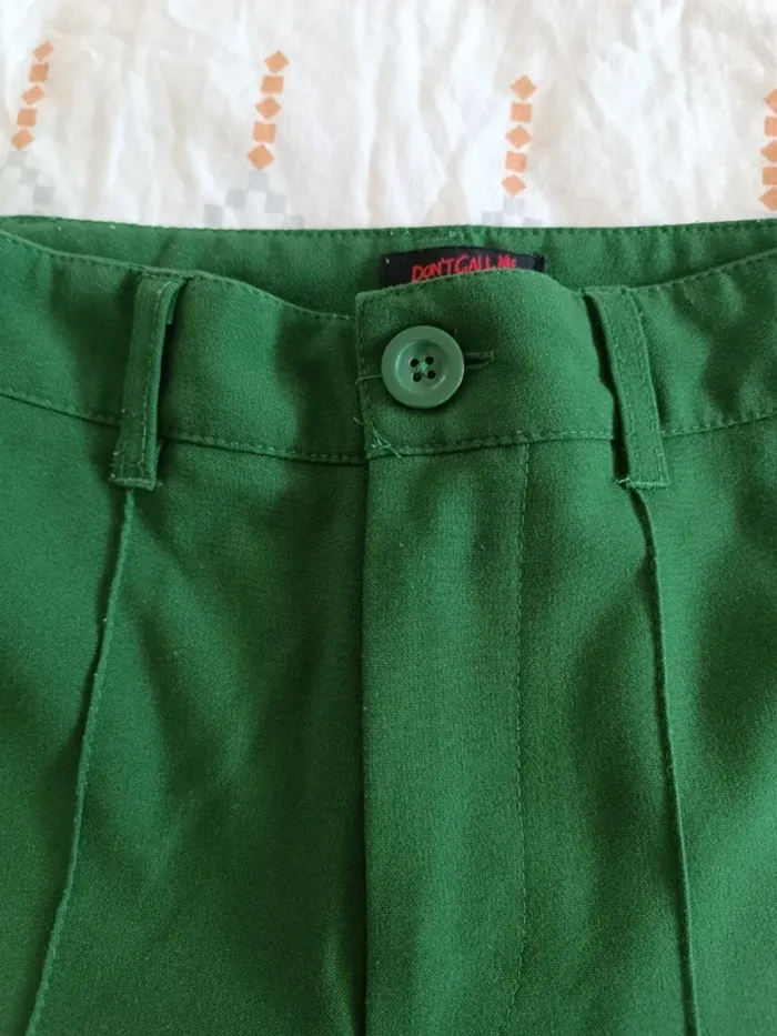 Pantalon fluide vert taille 30 - photo numéro 3