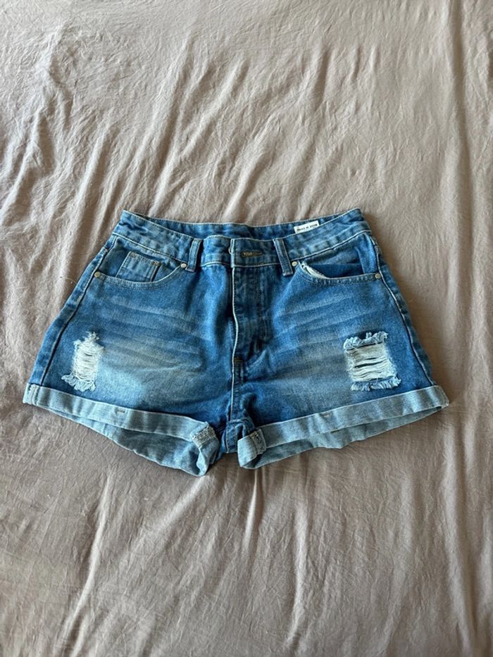 Short en jean Shein taille M - photo numéro 2