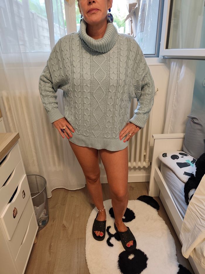 Pull rainbow bleu clair 40 42
