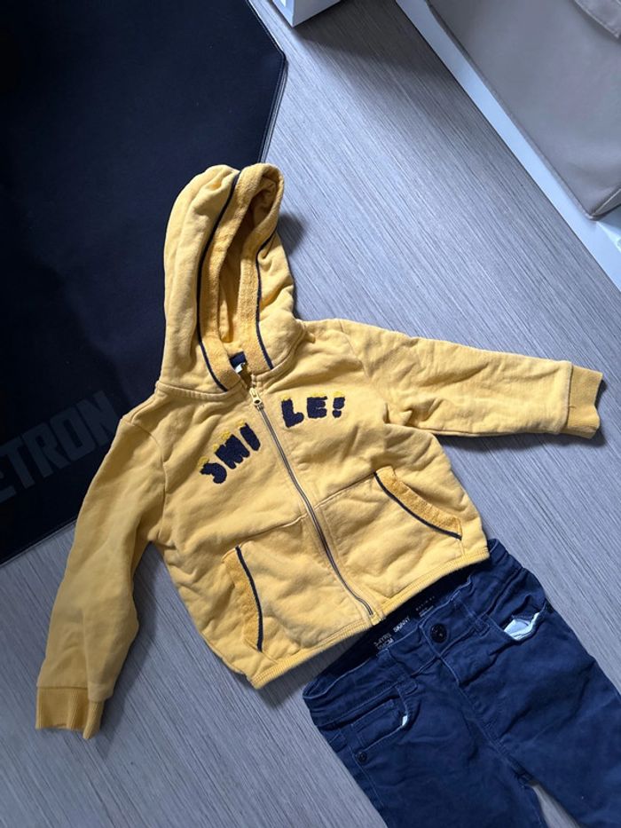 Ensemble Sweat capuche et jeans skinny - photo numéro 4