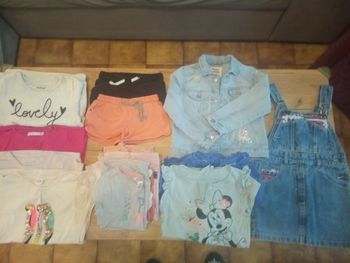 Lot vêtements été fille 5 ans 