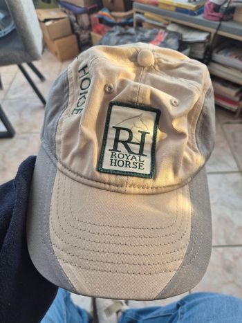 Casquette Beige & Gris Royal Horse
