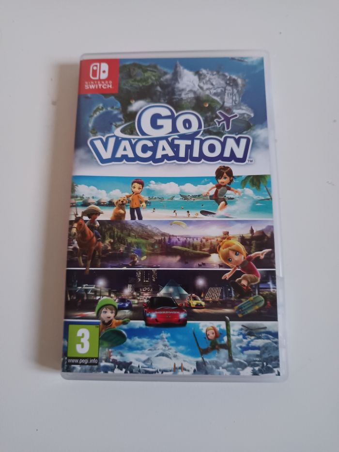 Jeu Switch Go vacation en très bon état