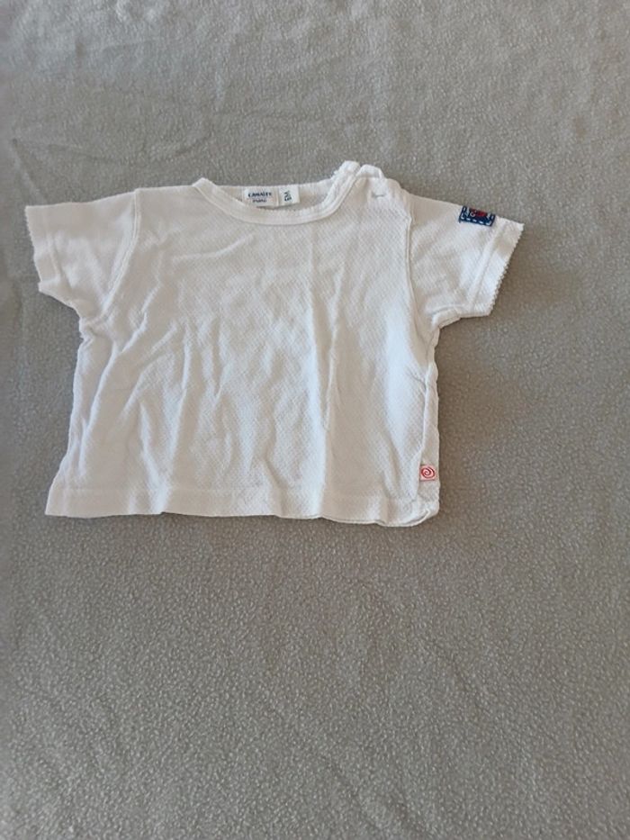 Lot tee-shirt été 6 mois - photo numéro 7
