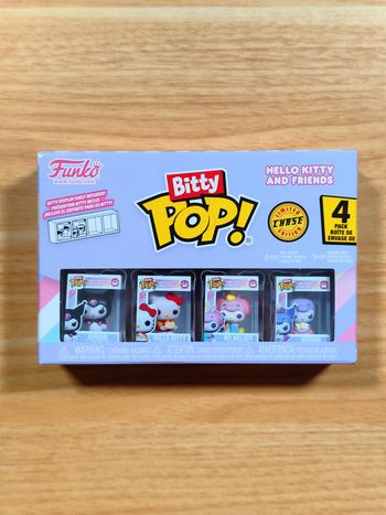 Pack 4 Funko Bitty Pop! Hello Kitty & Friends (Inclus CHASE)