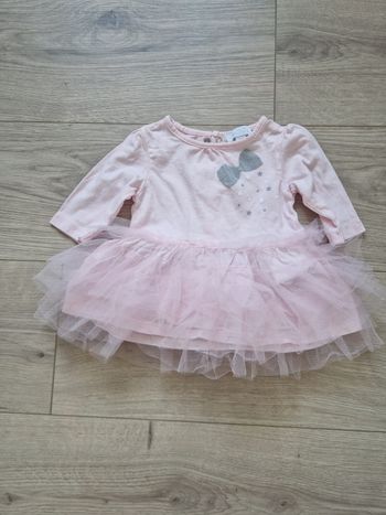 Robe en tulle rose Kimbaloo 3 mois