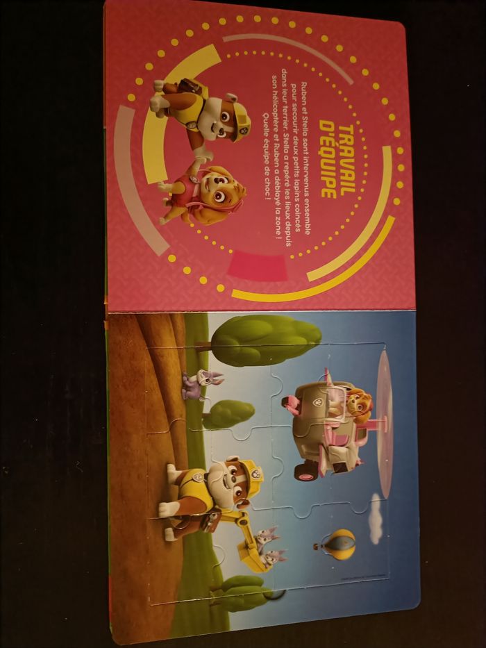 Livre puzzle Pat patrouille - photo numéro 2