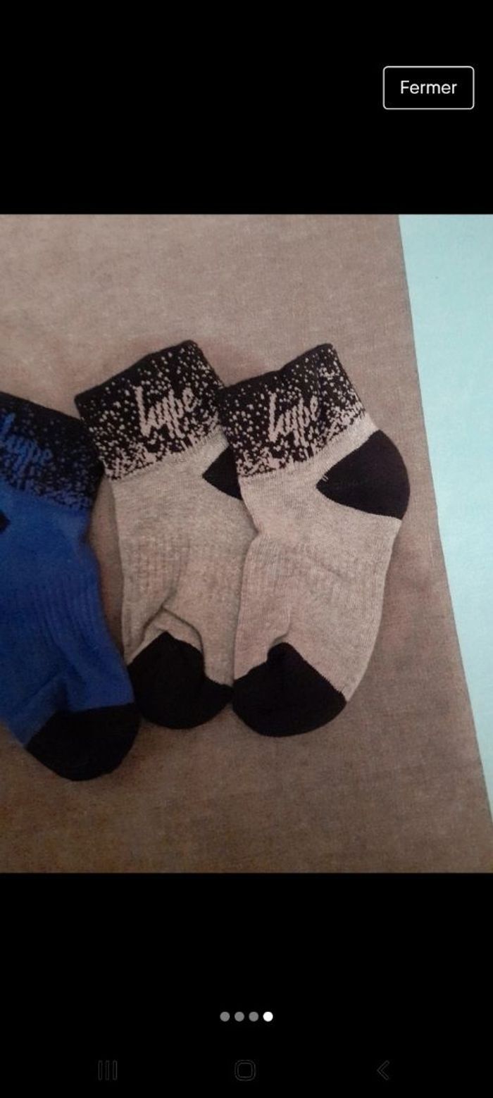Lot 3 paires de socquettes - photo numéro 4